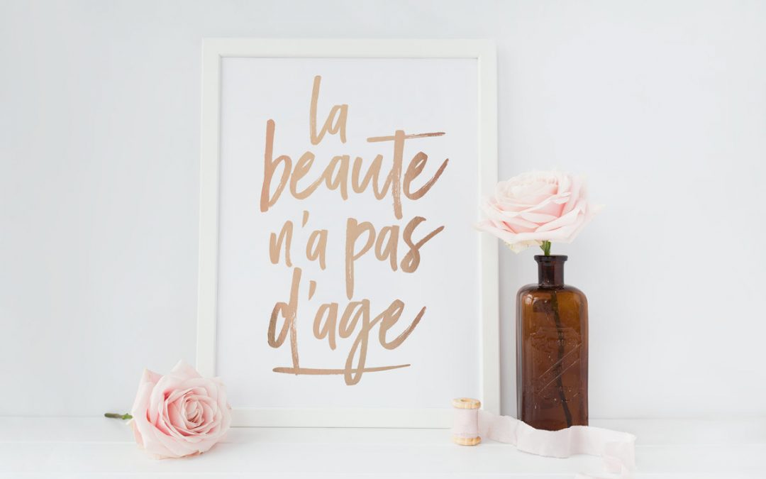 LA BEAUTE N’A PAS D’AGE