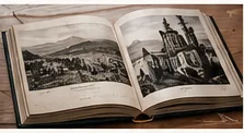 Livre patrimonial — inspiration de présentation imprimée, optionnelle pour ce projet